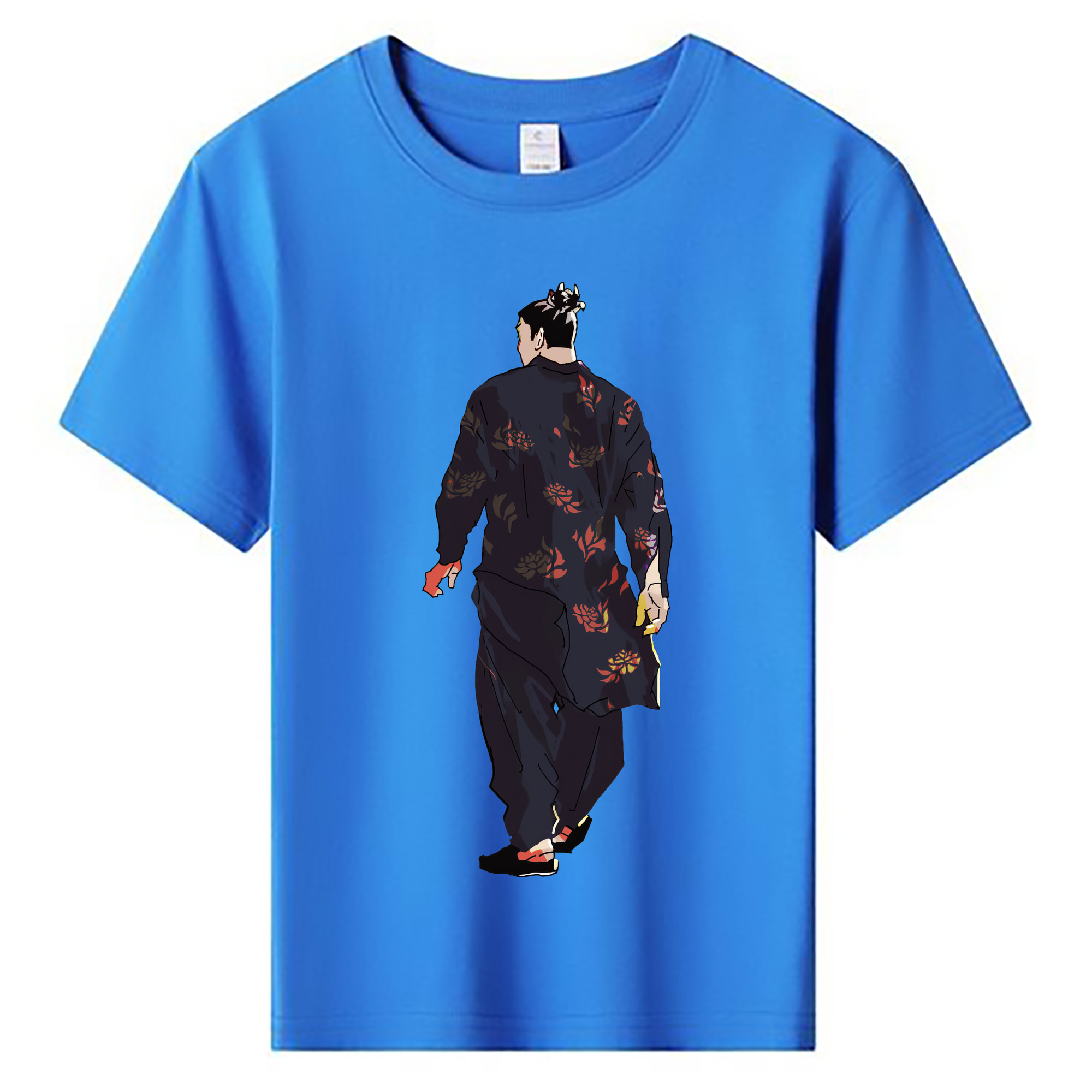 （画像用） 呪術廻戦 Jujutsu Kaisen 綿100％キッズTシャツ（フロントプリント）